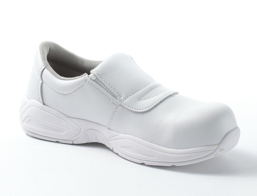 Туфли White GRIP PROTECTION с ПП, белые